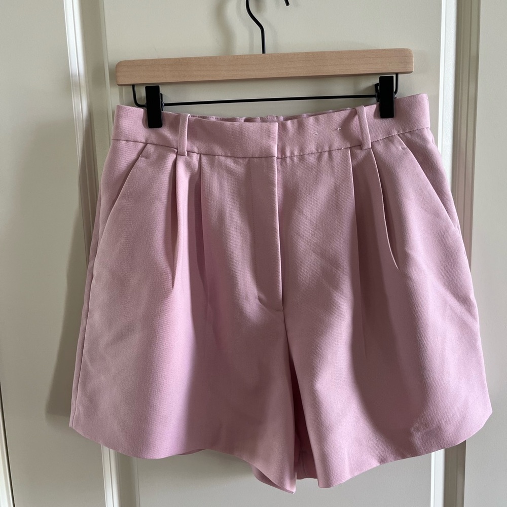 Tailored Pink Women's Shorts